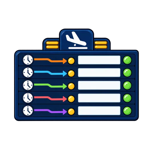 arrival board