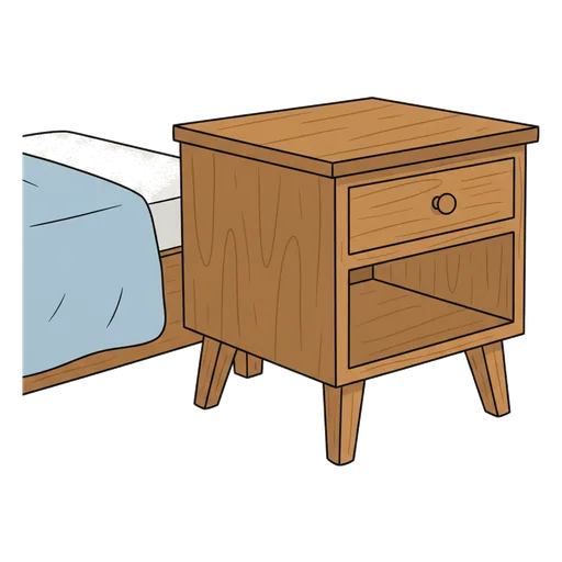 bedside table