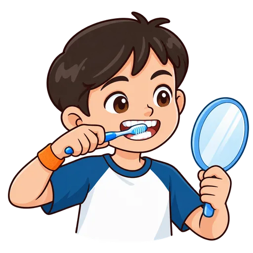 brush teeth