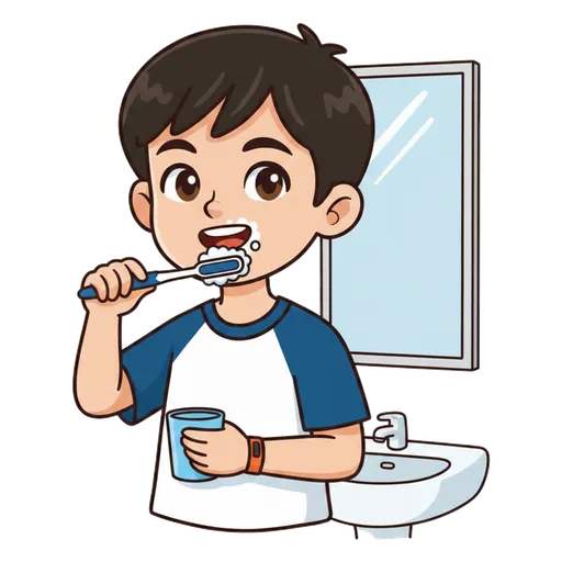brush your teeth
