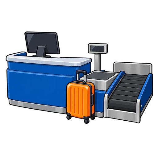 check-in counter