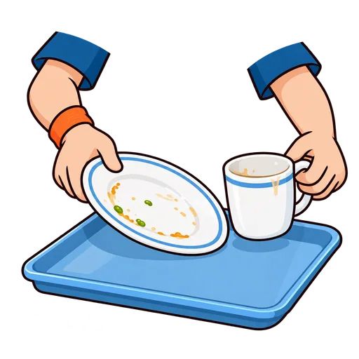 clear the table