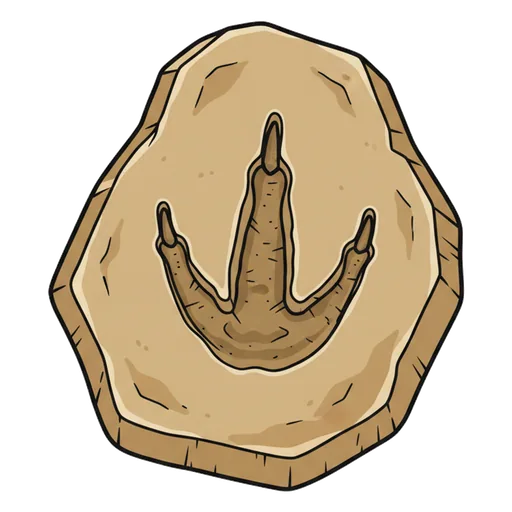 dinosaur footprint