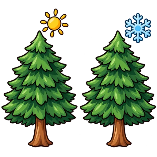 evergreen tree