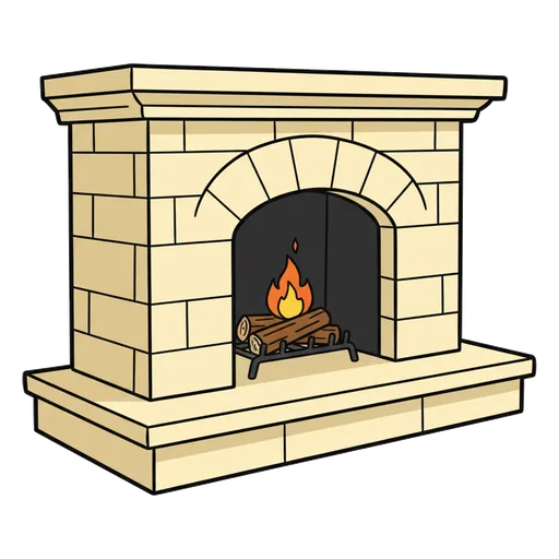 fireplace