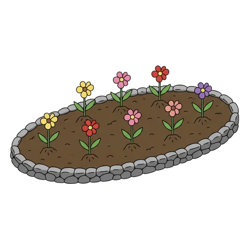 flower bed