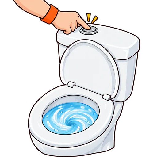 flush