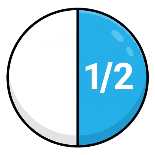 half