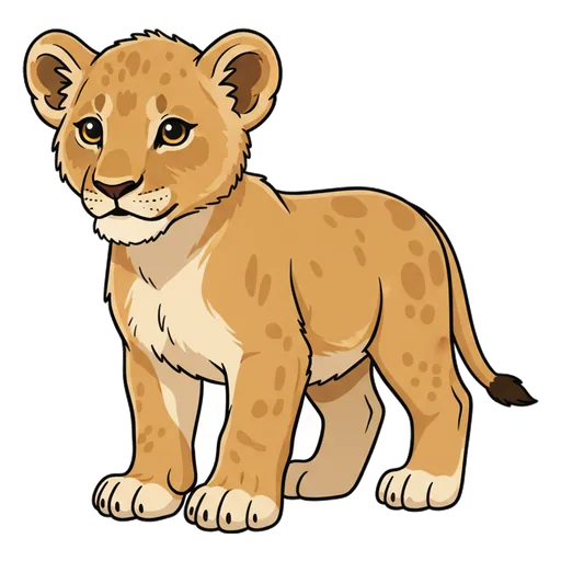 lion cub