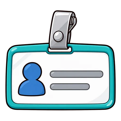 name tag