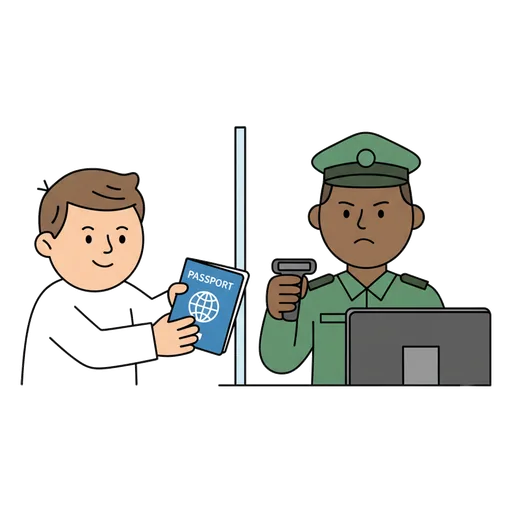 passport control
