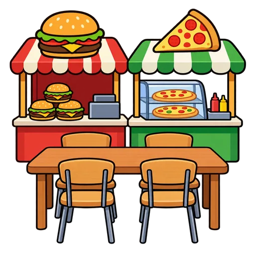 food court