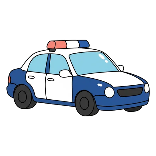 police car