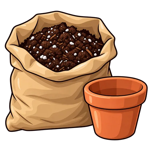 potting soil