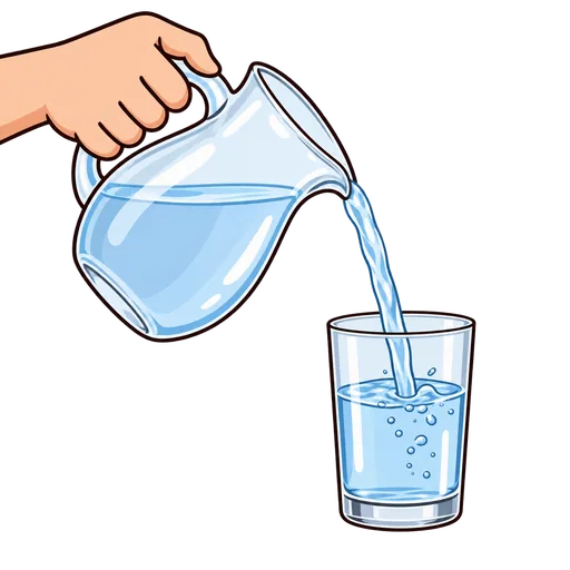 pour