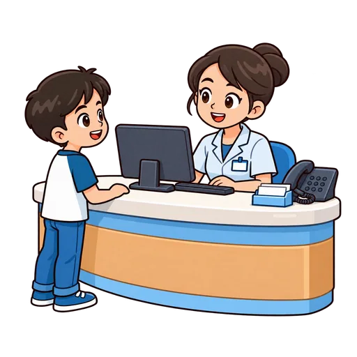 reception desk
