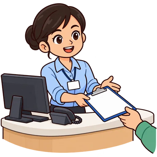medical receptionist