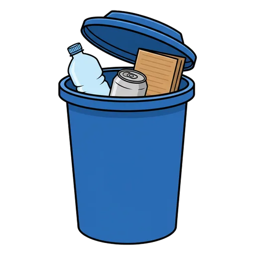 recycling bin