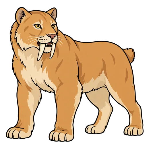 saber-toothed cat