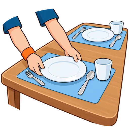 set the table