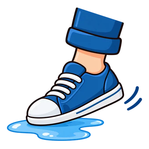 slippery