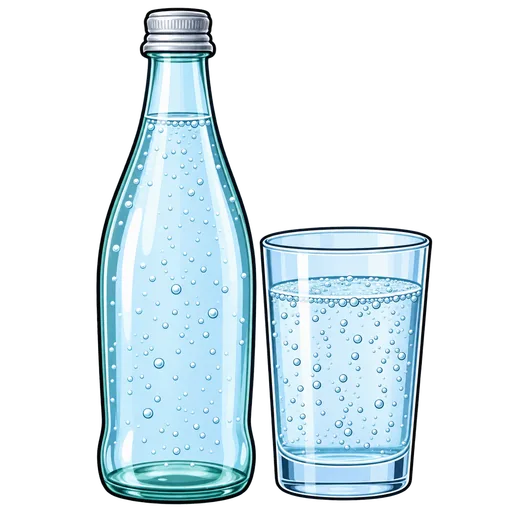 sparkling water