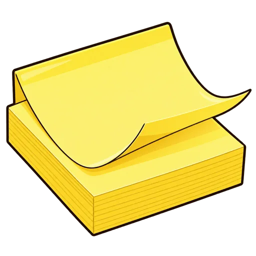 sticky note