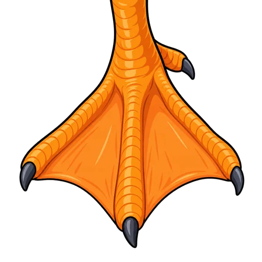 webbed foot