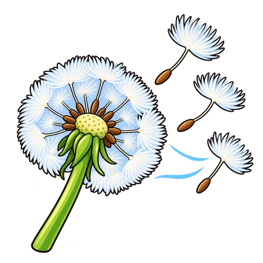 wind dispersal