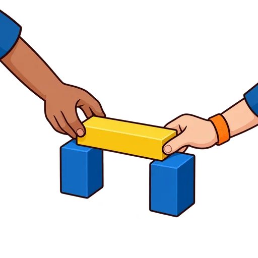 work together